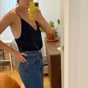 Protagonist Silk Tank Top, Sz M